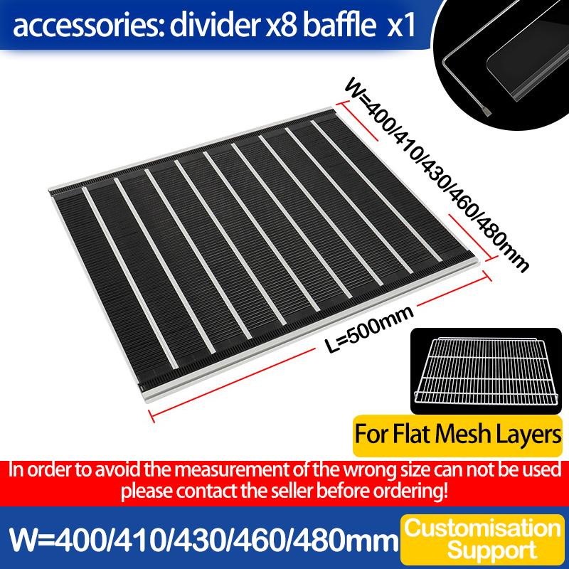 Refrigerator Basket Drink Beer Cola Can Soda Storage Rack Beverage Cooler Gravity Feed Shelf Mini-Roller Plastic Roller Shelves