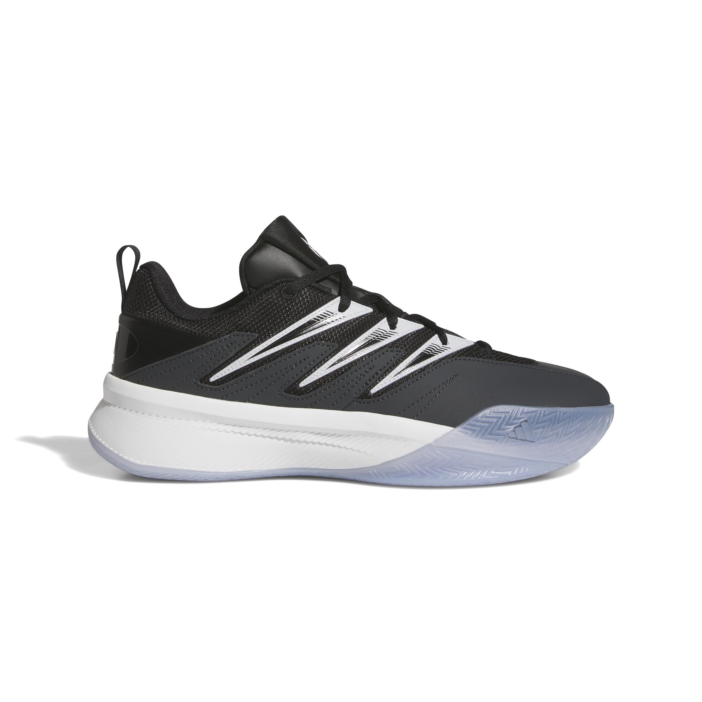 

Adidas Dame Certified 3 Basketball Core Size cm Shoes, Unisex, Adult, NMO23, Black/Clear Grey/Carbon (JI1546), 26.0
