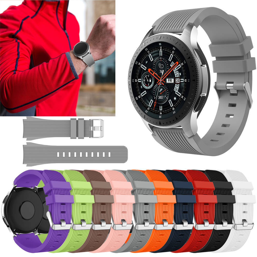 Sport Silicone Watch Band Strap for Samsung Galaxy Watch 4 5 6 40/44mm 42/46mm