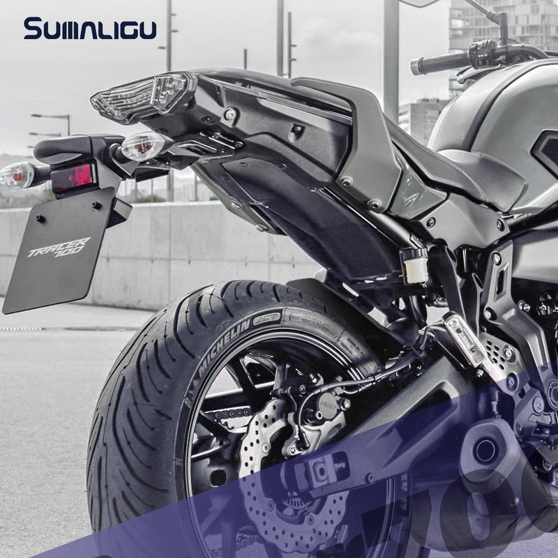 For YAMAHA Tracer 7 GT Tracer 700 MT-07 motorcycle accessories rear fender extension extension plate waterproof sputtering