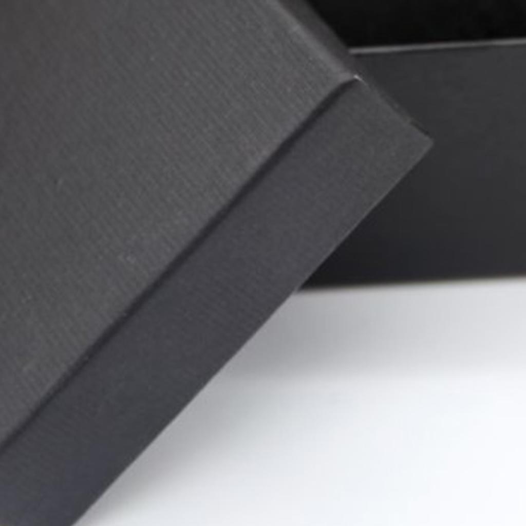 Home Watch Storage Box Black Lightweight Elegant Modern Practical Watch Case for Working Bedroom