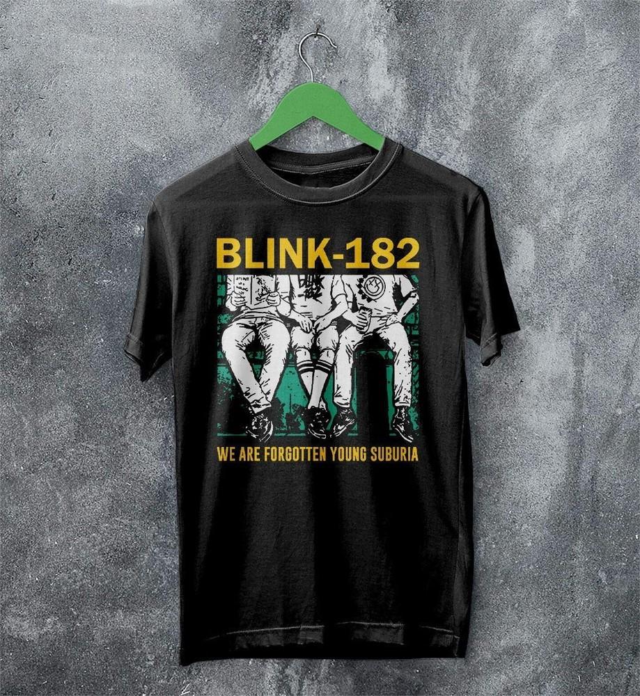 NEW Blink 182 We Are Forgotten Young Cotton Black T Shirt All Size C350 Unisex T-Shirt XXXXL
