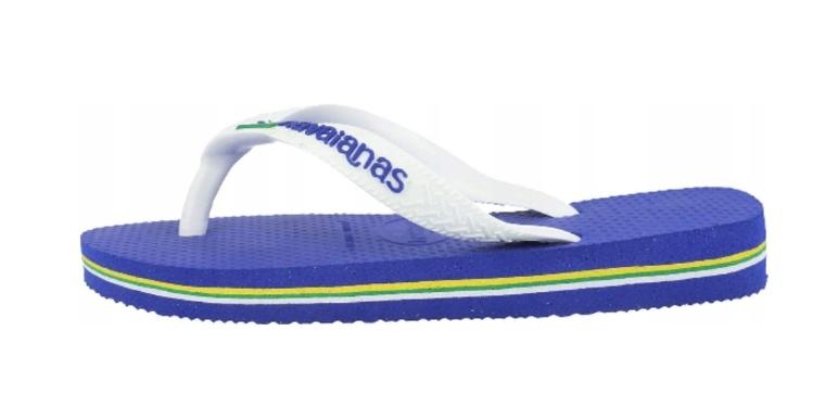 Havaianas Japonki Dziecięce Białe Wsuwane 23-24 Bra23-24 Eur25-26 2_X