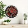 Classic Wrench Round Aluminum Sign Vintage Tool Wall Art Decor Home Bar Garage