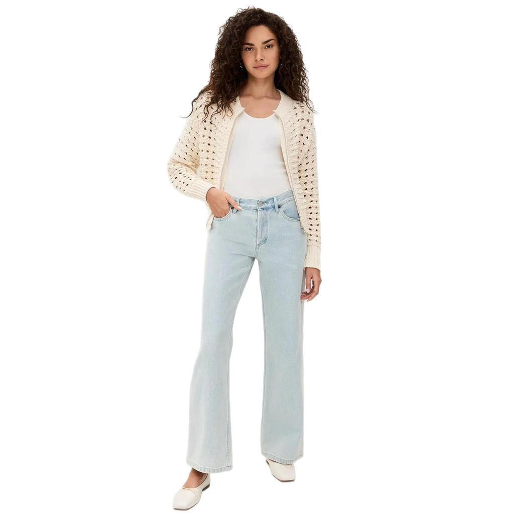 2026 Women's Casual Hollow Knit Zipper Sweater Jacket - Summer Trend