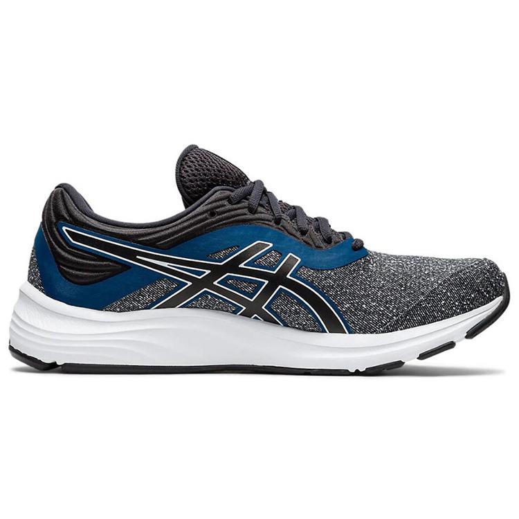 Asics Gel Pulse 11 Comfortable Textile, Synthetic Leather Low top Casual Running Shoes Men's Ink Gray White 1011A734-021