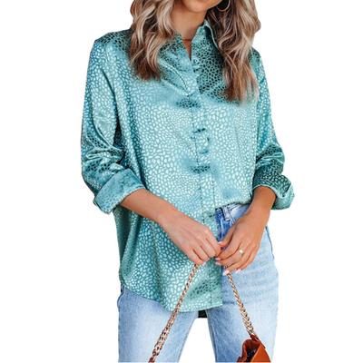 Blusas mujer de moda 2022 letni Top kobiet koszule damskie damska drukowana szyfonowa koszula bluzki topy z długim rękawem elegancka kobieta