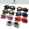  NEW Punk Square Sunglasses Women Men Y2K Hip Hop Gradient Frame Luxury Holiday Sun Glasses Unisex Shades Beach Eyewear