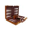 Classic Double Land Chess Board Game Set With Pvc Material For Casual Entertainment And Travel Use