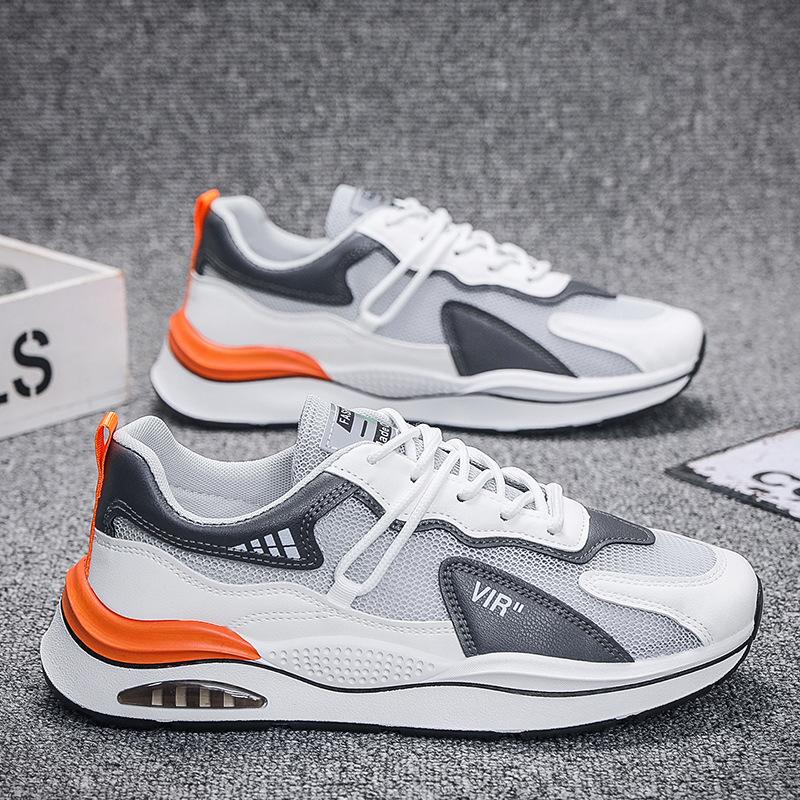 New breathable mesh sports running shoes for summer to increase the height of daddy shoes casual shoes