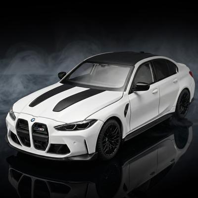 1:24 BMW M3 CS LCI G80 Mpower Supercar Alloy Model Car Toy Diecast Metal Home Decoration And Computer Desktop Ornaments Holiday