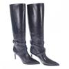 CELINE  351363314C.38NO 36 Boots Black Calfskin Women