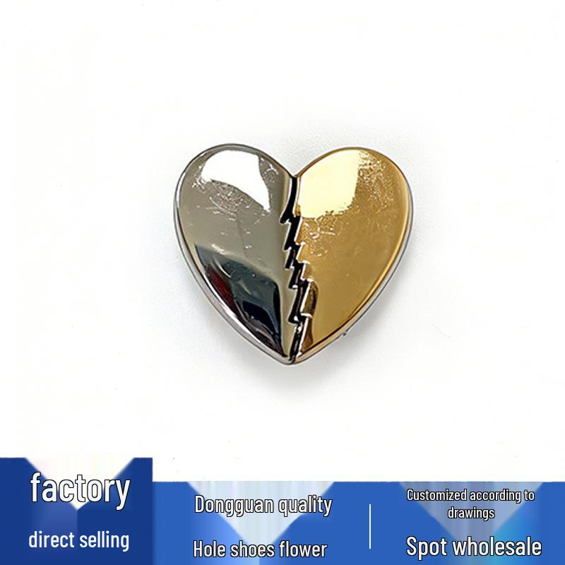 Metal Flower Shoe Decoration Buckles for Hole Shoes