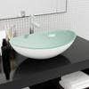 Day and Night - Day and Night White Tempered Glass Sink 54.5x35x15.5 Cm