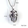 Serie Vichinga Maschera con Fascia Retrò Stile Ciondolo alla Moda su Collana