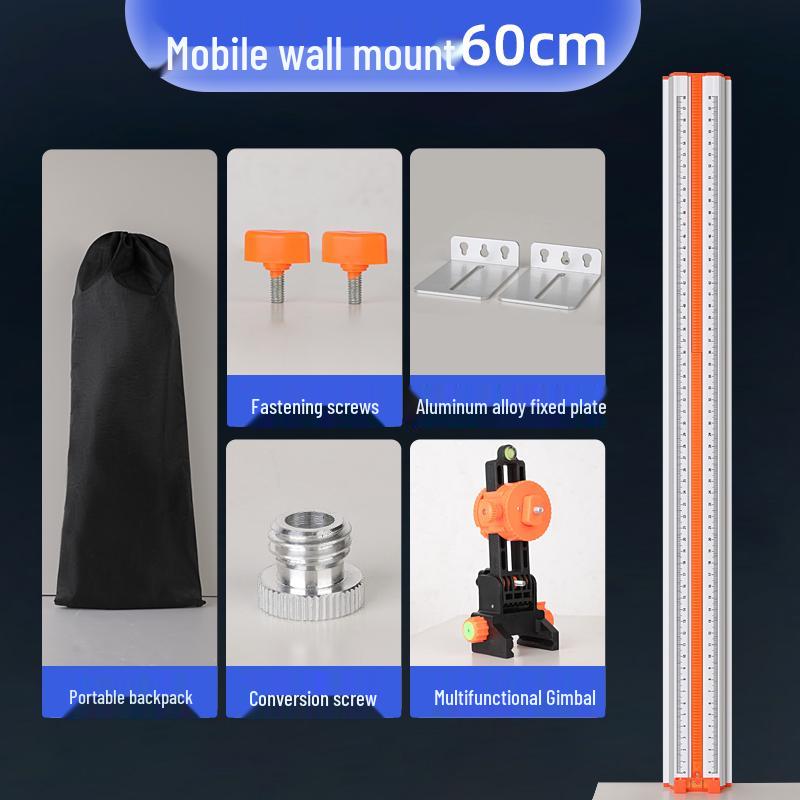 Wall-Mounted Spirit Level Infrared Lift Support Bracket