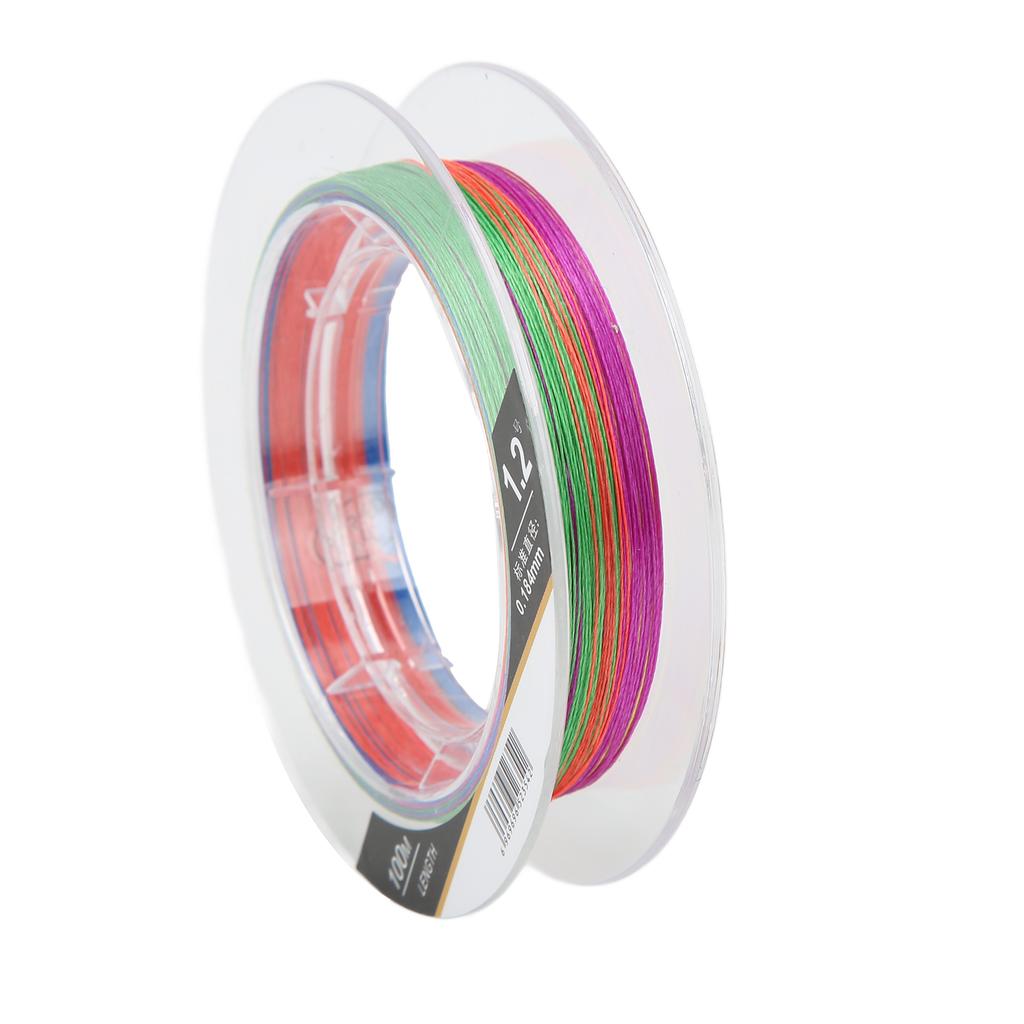 9 Strands PE Braided Fishing Lines 10 Meters Per Color Anti Bite Abrasion Resistance Fishing Lines