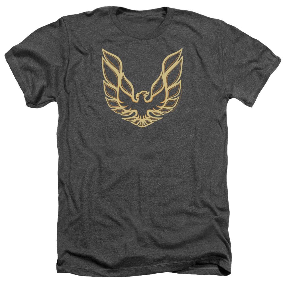 PONTIAC ICONIC FIREBIRD Licensed Adult Men039;s Heather Tee Shirt SM-3XL Unisex T-Shirt S