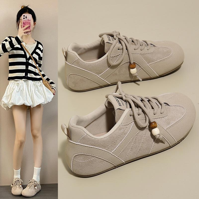 Freizeitschuhe Koreanische Version Retro Deutsche Trainingsschuhe Damen Neu Herbst Atmungsaktiv Weiche Sohle Sportlich Lässig Forrest Gump Schuhe