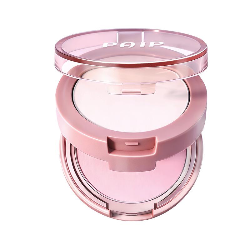 PAIP Двухслойная натуральная матовая пудра-хайлайтер - Мелкая, Трехмерная, Не скатывается, Стойкий контур.