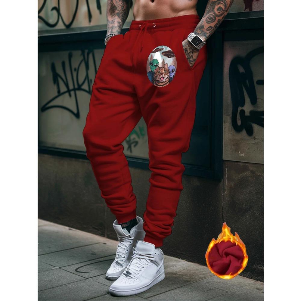 Mens Print Lounge Pants  Autumn Winter Fashion Streetwear Casual Comfort Fitness Sporty Sweatpants