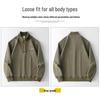 Men's Autumn 2025 Trendy Half-Zip Heavyweight Hoodie - Long Sleeve, Casual Style