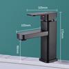 Stainless Steel Basin Faucet Square Hot and Cold Dual-use Household Bathroom Kitchen Faucet