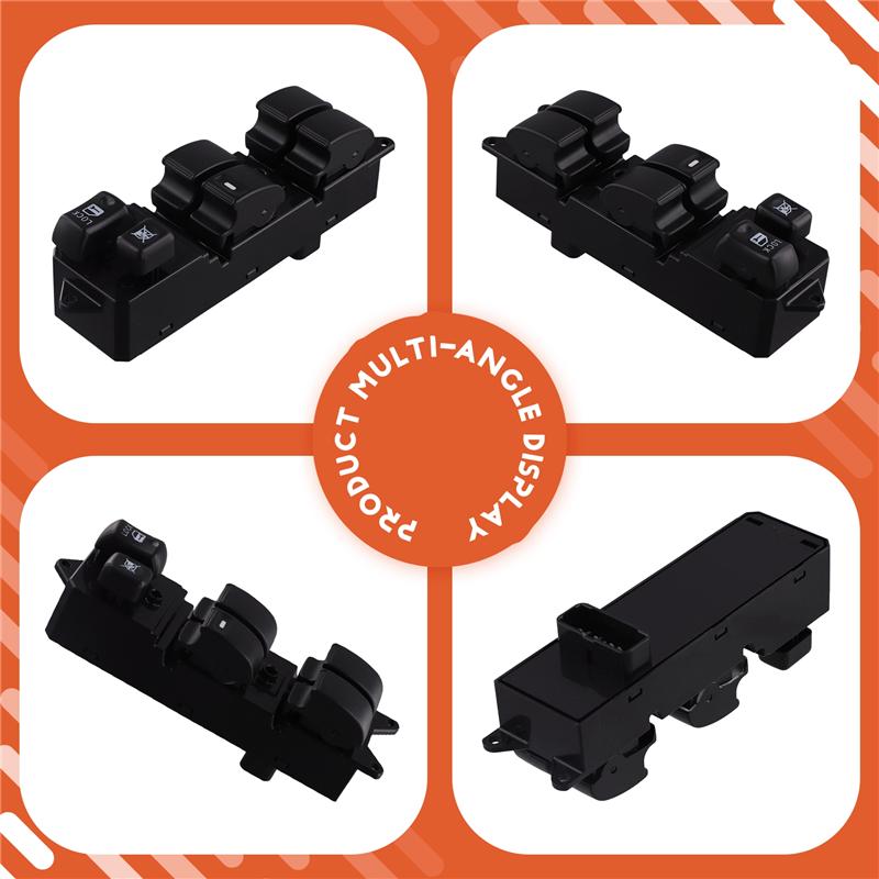 L10A For Mitsubishi Pajero V97 V93 2008- Compatible 8608A110 Window Driver' S Switch Lift Control Button