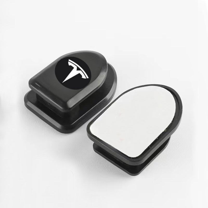 Mini Car Hooks Black Self Adhesive Invisible Hooks Interior Storage Holder For Tesla Model 3 Model S Model X Y Roadster Performance