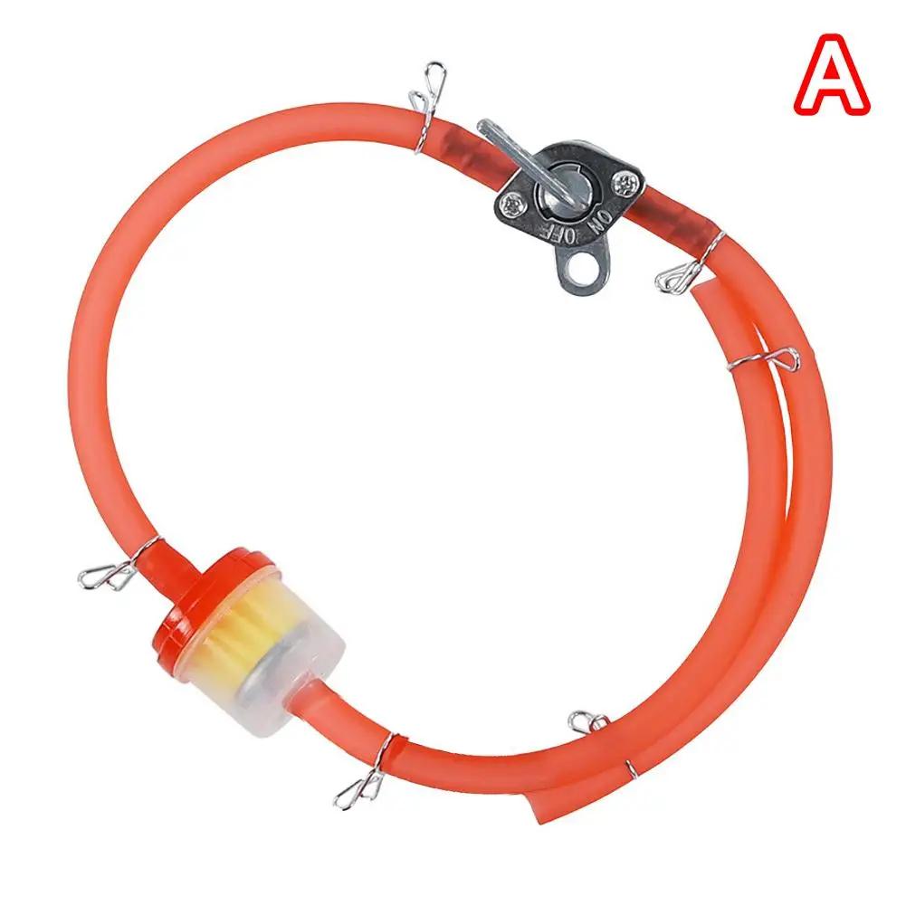 Motocicletă Motocicletă de Teren ATV Scuter Rezervor Combustibil Robinet + Furtun Combustibil Benzină Benzină Supape T Linie 6MM Filtru Combustibil Comutator+O Intern U0U7