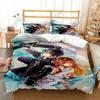 SAO Anime Art Print Fashion Article Comfortable Duvet Cover Pillowcase Bedding Set Children Bedroom Decoration Home Textile