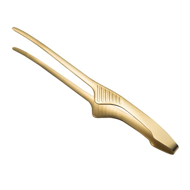 Bbq Food Tongs Barbecue Clip Stainless Steel Kitchen Food Meat Clip Non-Slip Non-Stick Steak Clamp Cooking Tool For Grill Baking