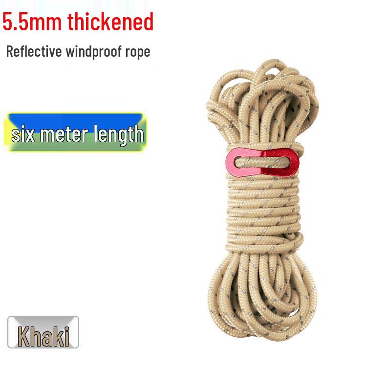 OEING Outdoor Reflective Tarp Rope