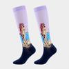 Summer Breathable Sweat-Absorbent Anti-Slip Knitting Sporty Sport Socks Women