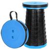 Outdoor Portable Rainbow Fold Expandable Lightweight Plastic Stool Travel Queue Camping Fish Home Saving Space Telescopic Stool