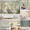 Creative Printing Tapestry Art Decor Throw Bohemian Psychedelic Moon Sun Wall Hanging Beach Towel Art Tapestries Dorm Home Decor