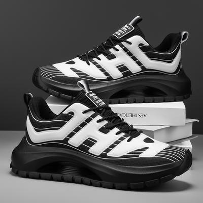 Laufschuhe für Herren Mesh Casual Atmungsaktiv Walking Schuhe Flach Bequem Training Jogging Schuhe 2024 Trendige Sneaker Mann