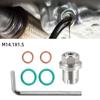 Oil Drain Plug Oversize Piggyback Stainless Steel Self Tapping Oil Pan Thread Repair Kit M12.1-1.25/1.5/1.75 M16 M18x15mm
