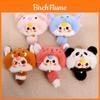 Baby Three Plush Animal Toy With Pp Cotton Filling For Kids Birthday Gift