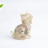Crystal Resin Animal Decor Hatching Cat Office Home Tabletop Ornament For Gift Decor