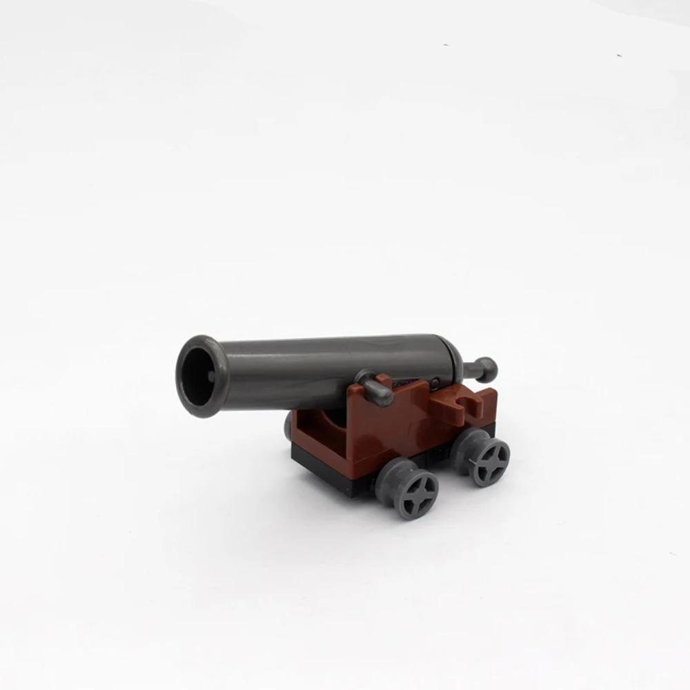 MOC Military Building Blocks Figure Napoleon Wars Soldier Accessories Weapon Cannon Sandbag Army Pirate Mini Brick gift X003 DIY