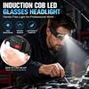 Rechargeable Work Lamp TYPE-C Headlight Glasses Light New Head Lamp  Auto Maintenance