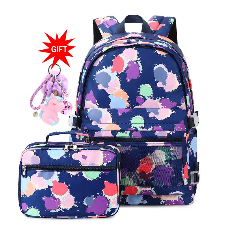 Fashion School Backpack For Girls Large School Bags For Girls Kid Waterproof Kawaii Female Backpack For Primary School Children