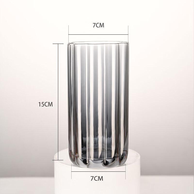 Shangqi Gradient Floral Juice Glass Set