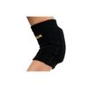 D&M Elbow Support for Volleyball, 13mm Thick, Thin Pad, Short Type, Made in Japan, Ambidextrous, Black, One Size Fits All, 777, Fixed Elbow Pad,