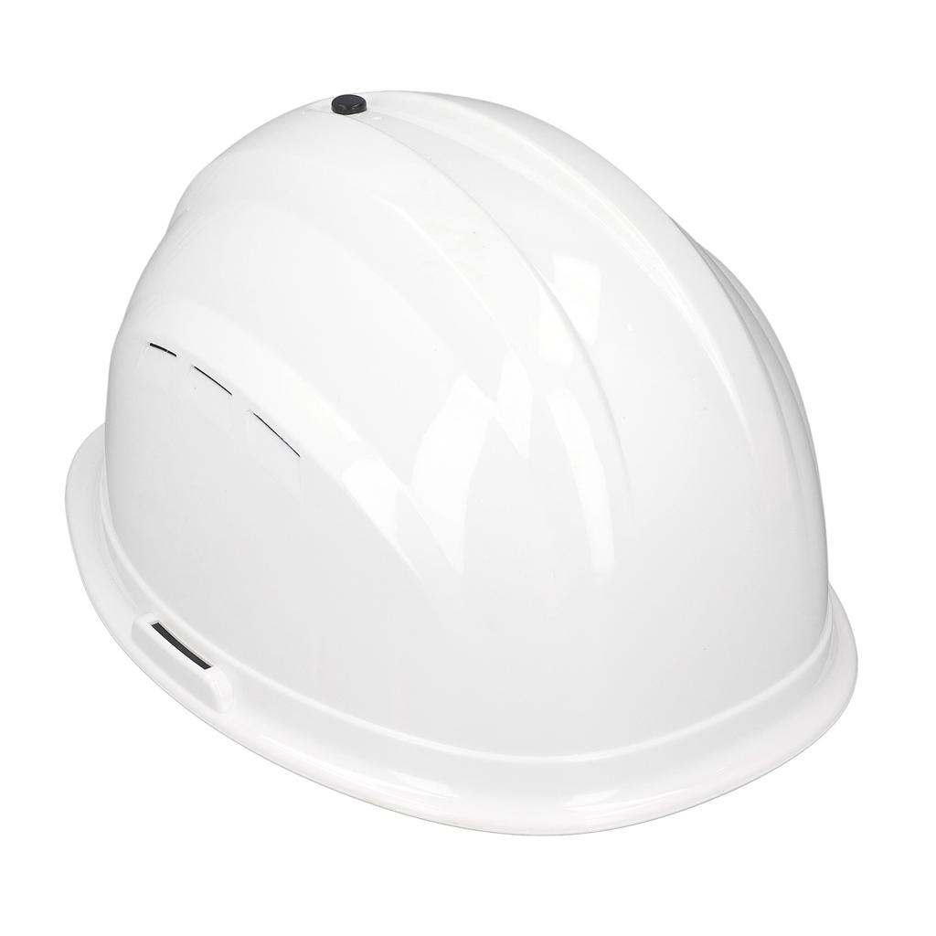 Schutzhelm mit Doppellüfter und Licht Atmungsaktiv Hohe Schlagfestigkeit Kühlung Sicherheitshelm für Bau