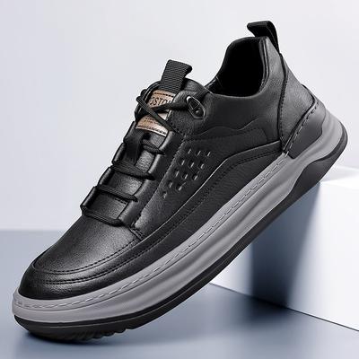 Chaussures pour jeunes hommes 2025 automne nouvelles chaussures de sport à semelle souple pour hommes chaussures à plateforme chaussures de skate décontractées tendance 2025