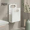 Bathroom Organizer for Dirty Clothes Wall Mounted Laundry Hamper, Breathable Large Capacity Container, Foldable Durable Plastic Hamper Space
