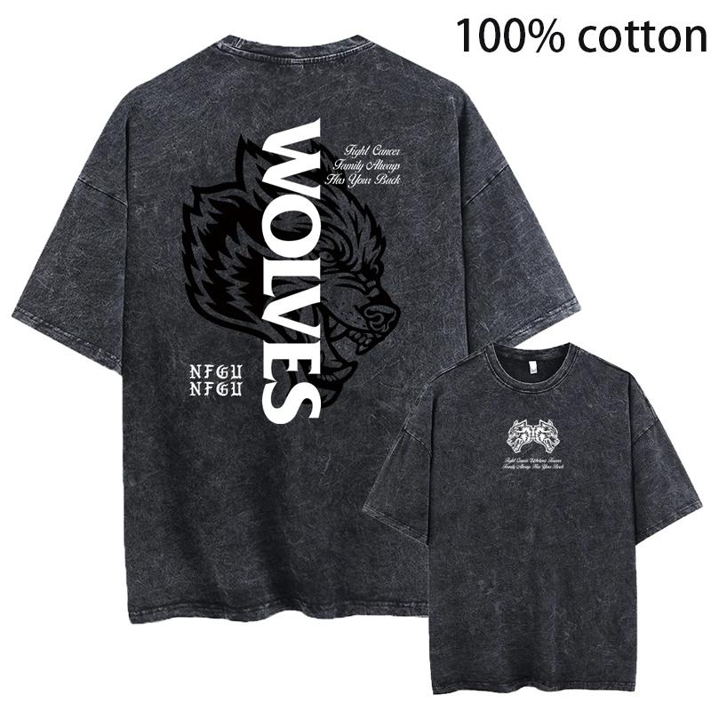 

Darc Wolves Sport Vintage Washed T-Shirts Gym Bodybuilding Oversize Чоловічий одяг Summer Fitness TEE Workout Darc Sport T-shirts 3XL