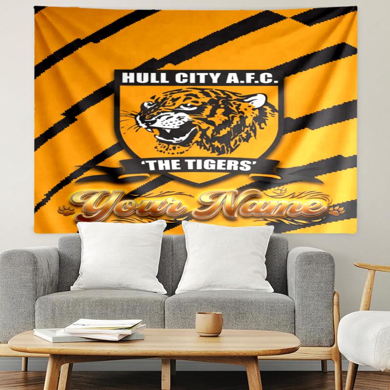 Personalized Name H-Hull Tapestry, Wall Hanging Tapestry, Pattern Tapestry for Dorm Bedroom Living Room Wall Art Photography Backdrop